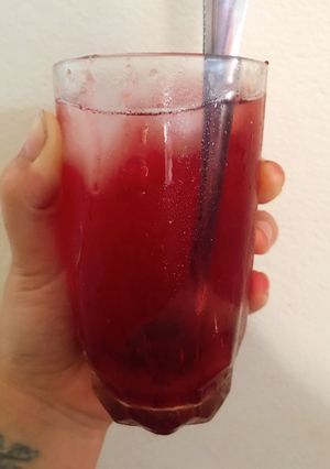 Hình của món Siro mận hậu.