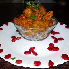 A picture of Jaggery bittergourd.