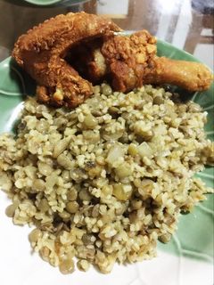 A picture of Müceddere Turkish Fried Rice.