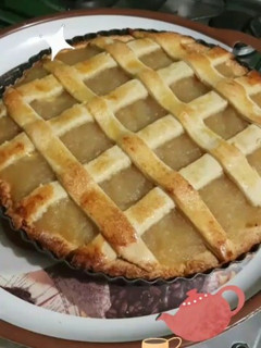 Una foto de Tarta de manzana