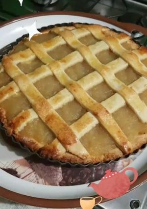 Una foto de Tarta de manzana