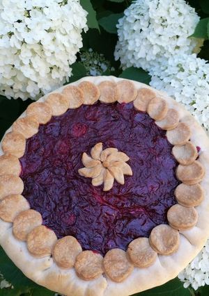 Une photo de Tarte cerises