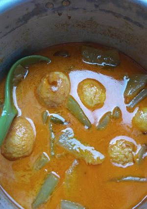 Foto resep Sayur santan labu jipang dan telur