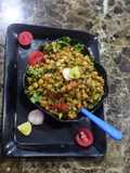 Mungbean kabuli chana chaat