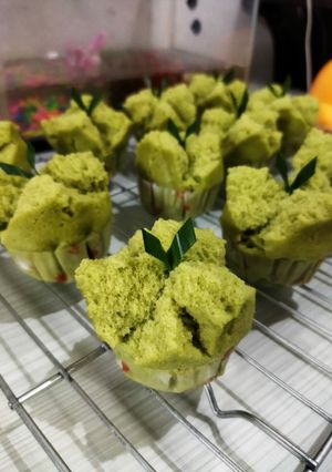 Foto resep Bolu kukus pandan asli
