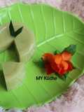 Matcha Latte Moss Pudding