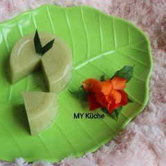 Matcha Latte Moss Pudding A picture of Matcha Latte Moss Pudding.