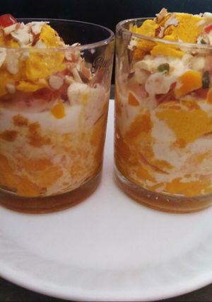 मँगो मस्तानी (mango mastani recipe in marathi) रेसिपी चे मुख्य फोटो 