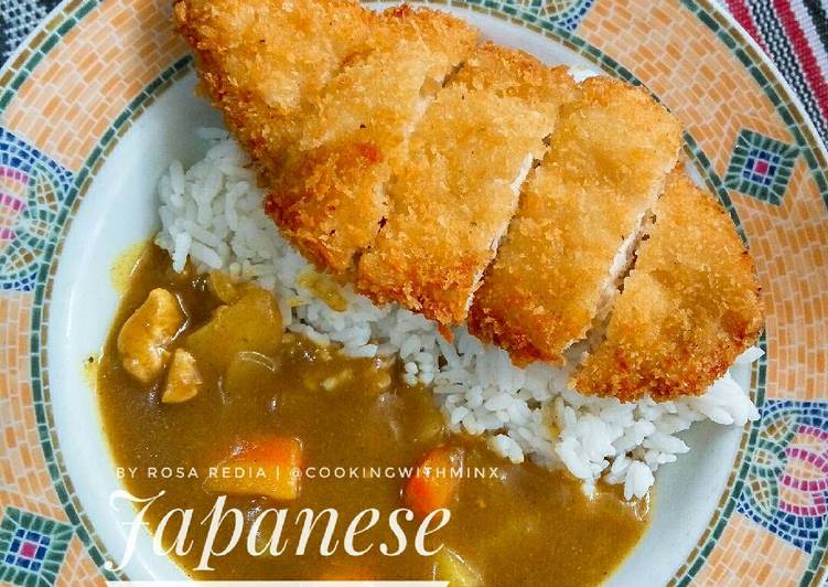 Langkah Mudah untuk Membuat Japanese Chicken Curry/ Kari Ayam Katsu ala Jepang Anti Gagal