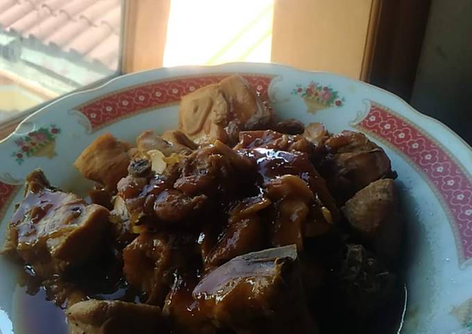 10. Ayam kecap simple