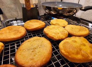 Una foto de Sopaipillas (con zapallo camote)