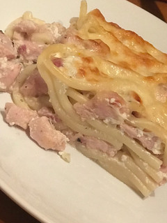 Tejszínes csirkés rakott tészta recept fotója