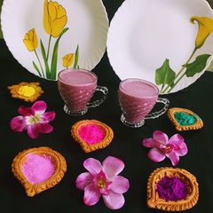 A picture of Black Currant Lassi.