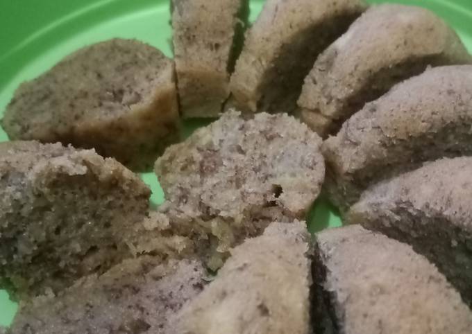 Resep: Bolu pisang kukus (takaran sendok) Enak Terbaru