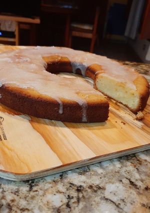 Una foto de Budín de limón