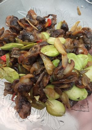 Foto resep Oseng kerang dara mix pete