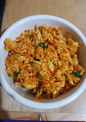 Foto resep Ide Bekal Makan Siang - Ayam Suwir