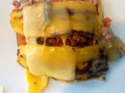 Una foto de lasagna dulces