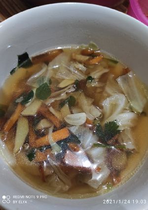 Foto resep Sup kelor kilat