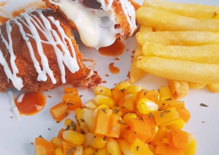 Resep Chicken cordon bleu, Lezat Sekali