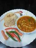 Lobiya Curry with Jeera Rice