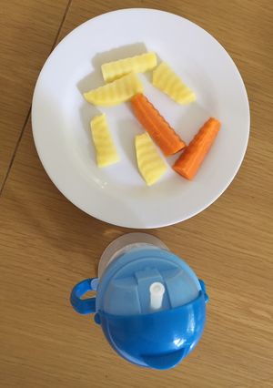 Hình của món Ăn dặm BLW - ngày 2 - con 6m2d.