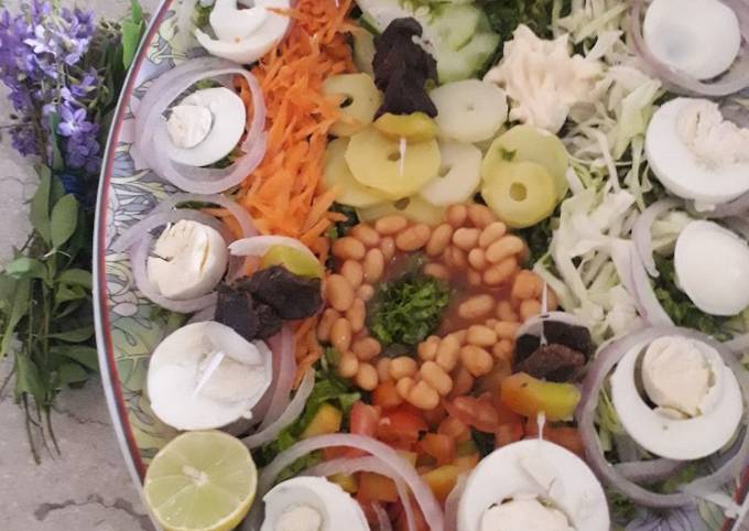 Recipe of Favorite Just like flower very easy and healthy salad