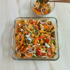 A picture of Chickpeas Chaat.