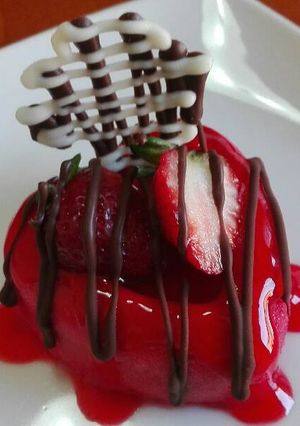Una foto de Mousse de Fresa fácil y rápido 🍓