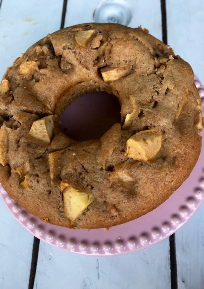 Una foto de Torta de manzana