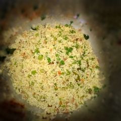 A picture of Poha - Avalakki Upitu.