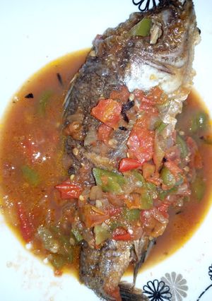 A picture of Fish Stew.