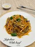 Japchae With Beef