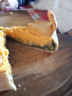 Una foto de Tarta bicolor