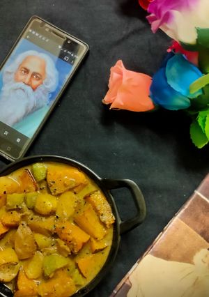 ঠাকুরবাড়ির মরিচ ঝোল (Marich jhol recipe in bengali) রেসিপির প্রধান ছবি