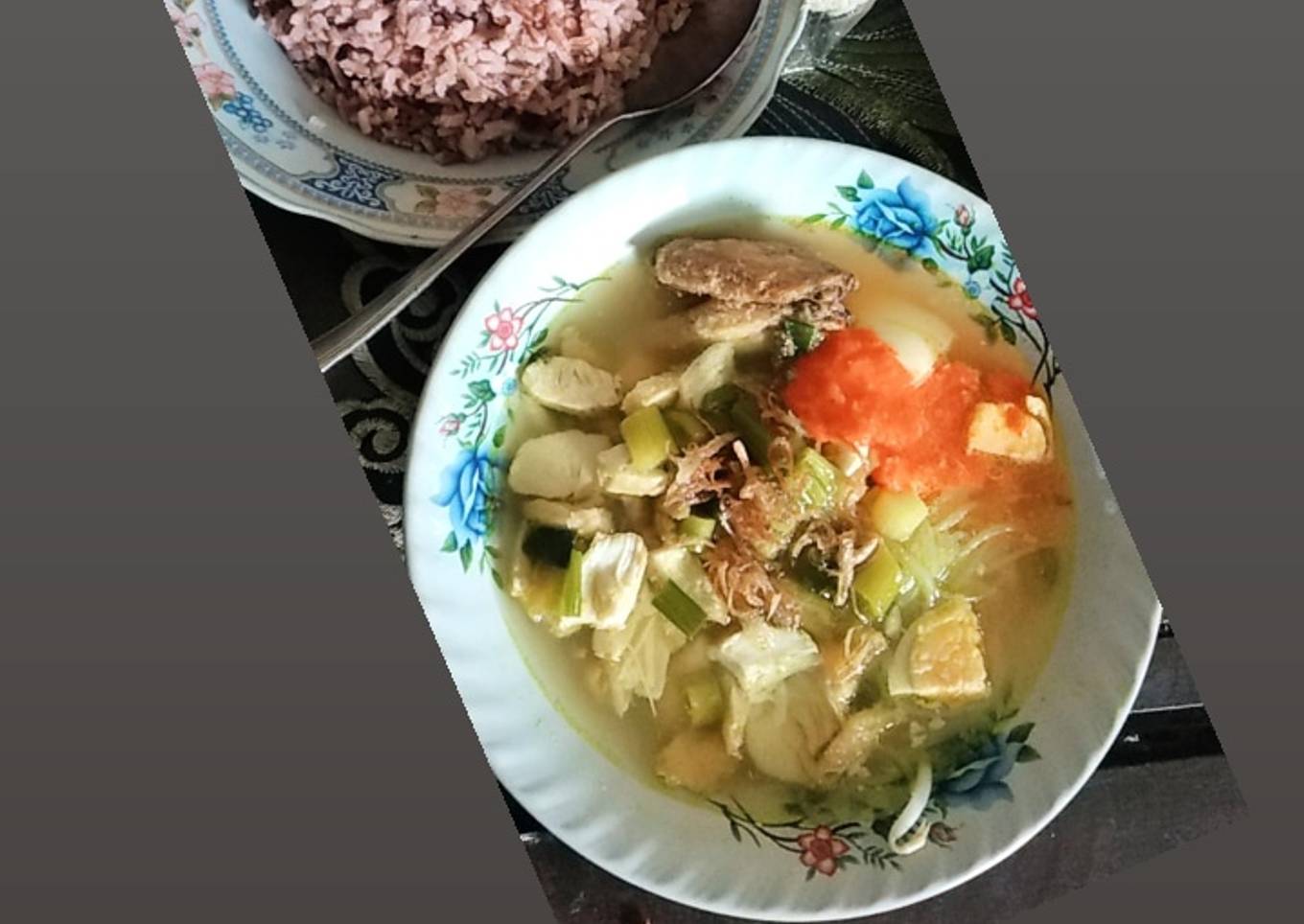 Soto ayam simple