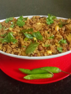 புளி அவல் உப்புமா(puli aval upma recipe in tamil) செய்முறை முக்கிய புகைப்படம்