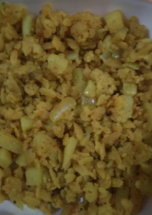 A picture of Poha.