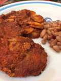Chuletitas de cerdo en chipotle