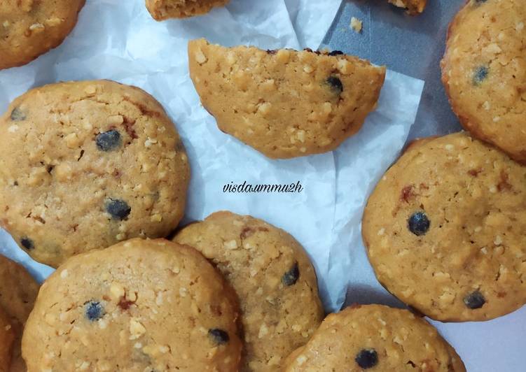 Resep Oatmeal Soft Cookies 🍘 Pakai Oven Tangkring Anti Gagal