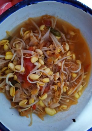 Foto resep Tumis toge kecambah ala korea🤓