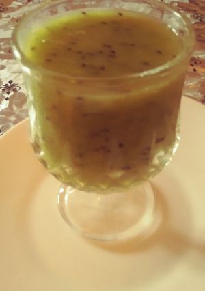 Une photo de Jus de kiwi et banane