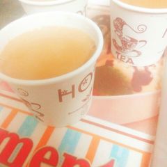 A picture of Masala tea.