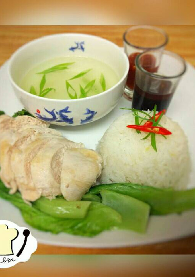 Foto resep Nasi Ayam Hainan *rice cooker*