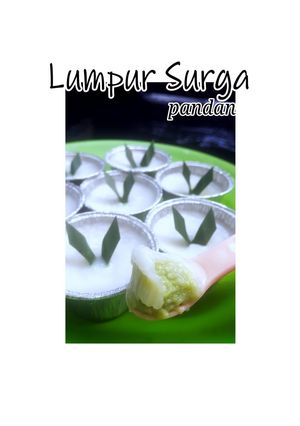 Foto resep Lumpur Surga (jus daun pandan)
