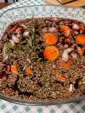 Marinade végétale au gingembre et herbes aromatiques