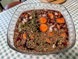Marinade végétale au gingembre et herbes aromatiques