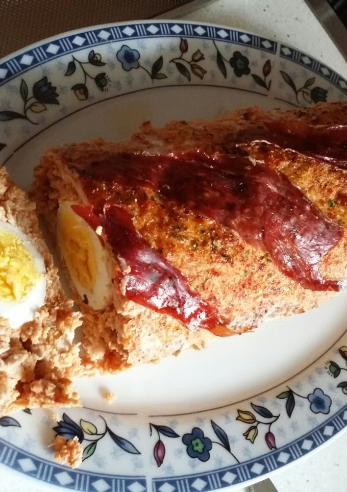 Una foto de Pastel de carne con huevo