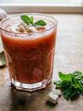 Gazpacho de Sandía con queso feta