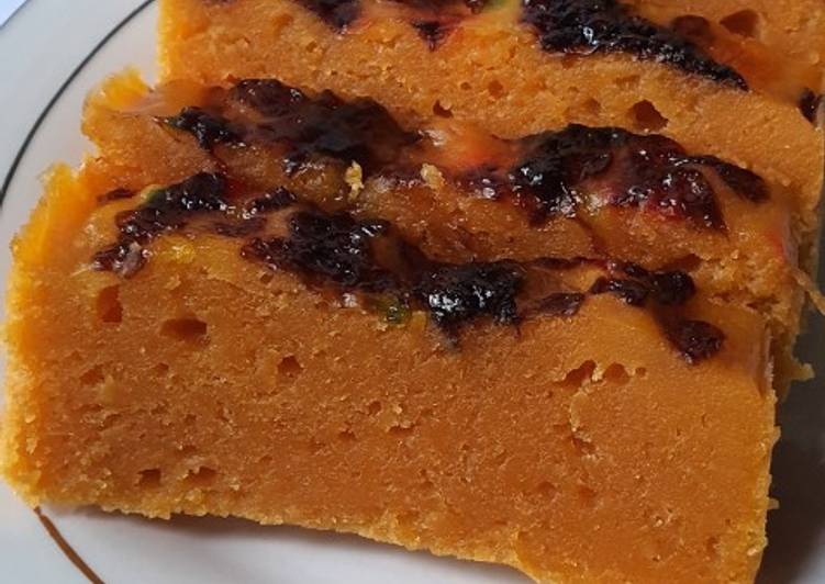 Resep 03. Bolu pepaya kukus (No Mixer) Anti Gagal